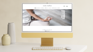 メンタルコンディショニング 瞑想スタジオ studio mindflow様 ホームページのリニューアル